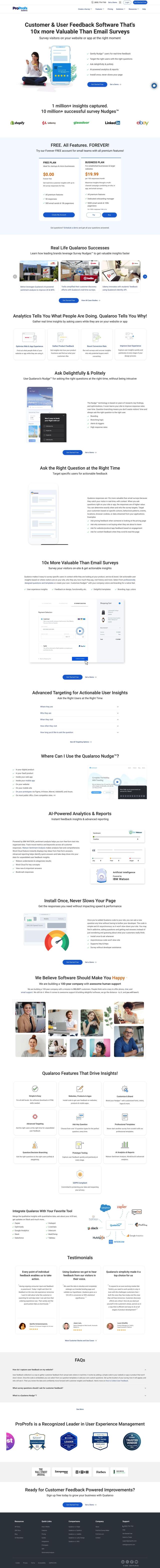 Qualaroo full screenshot