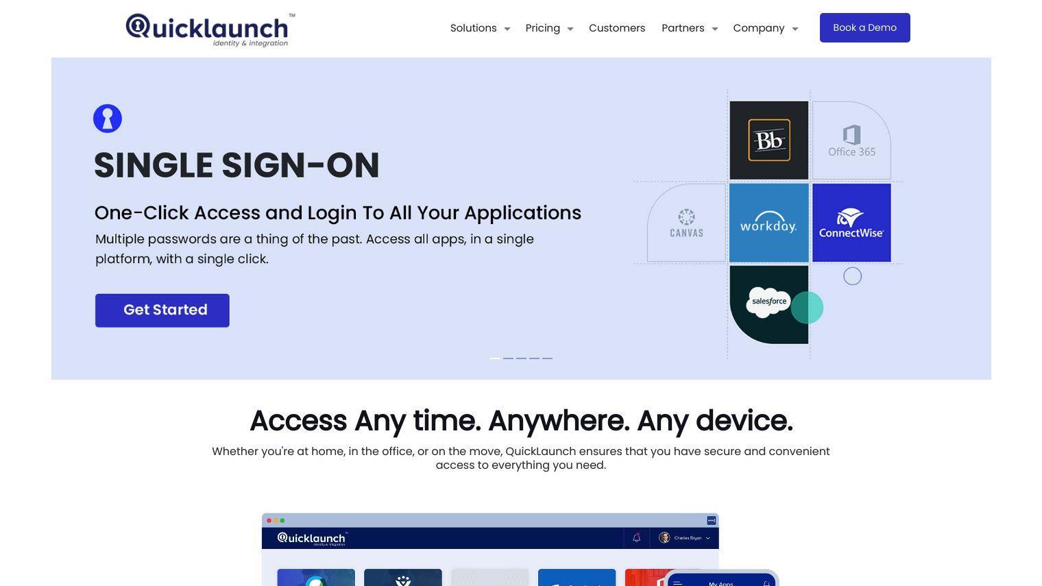 QuickLaunch screenshot thumbnail