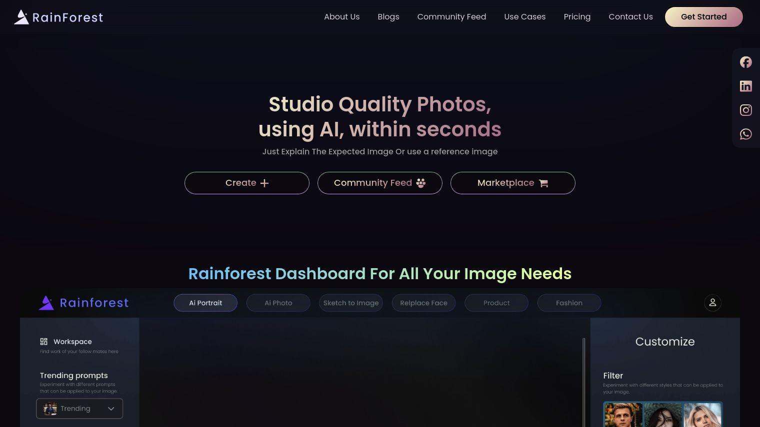 Rainforest screenshot thumbnail