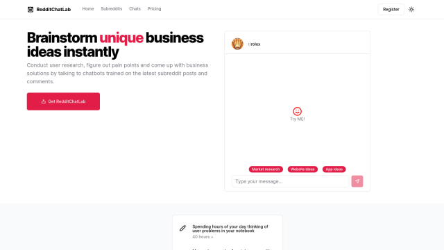 RedditChatLab screenshot thumbnail