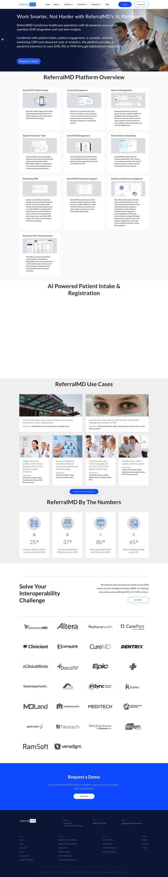 ReferralMD full screenshot