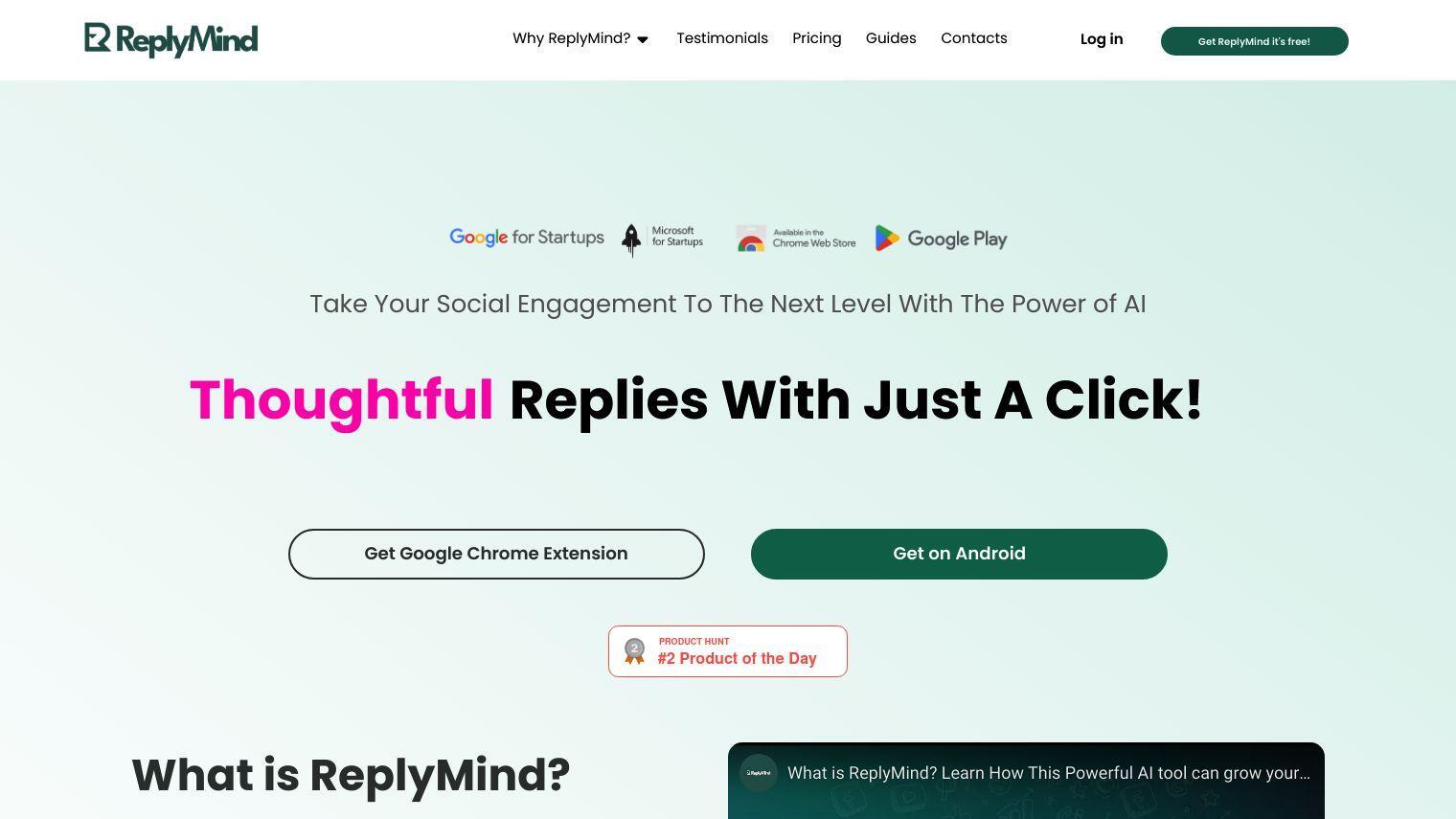 ReplyMind screenshot thumbnail