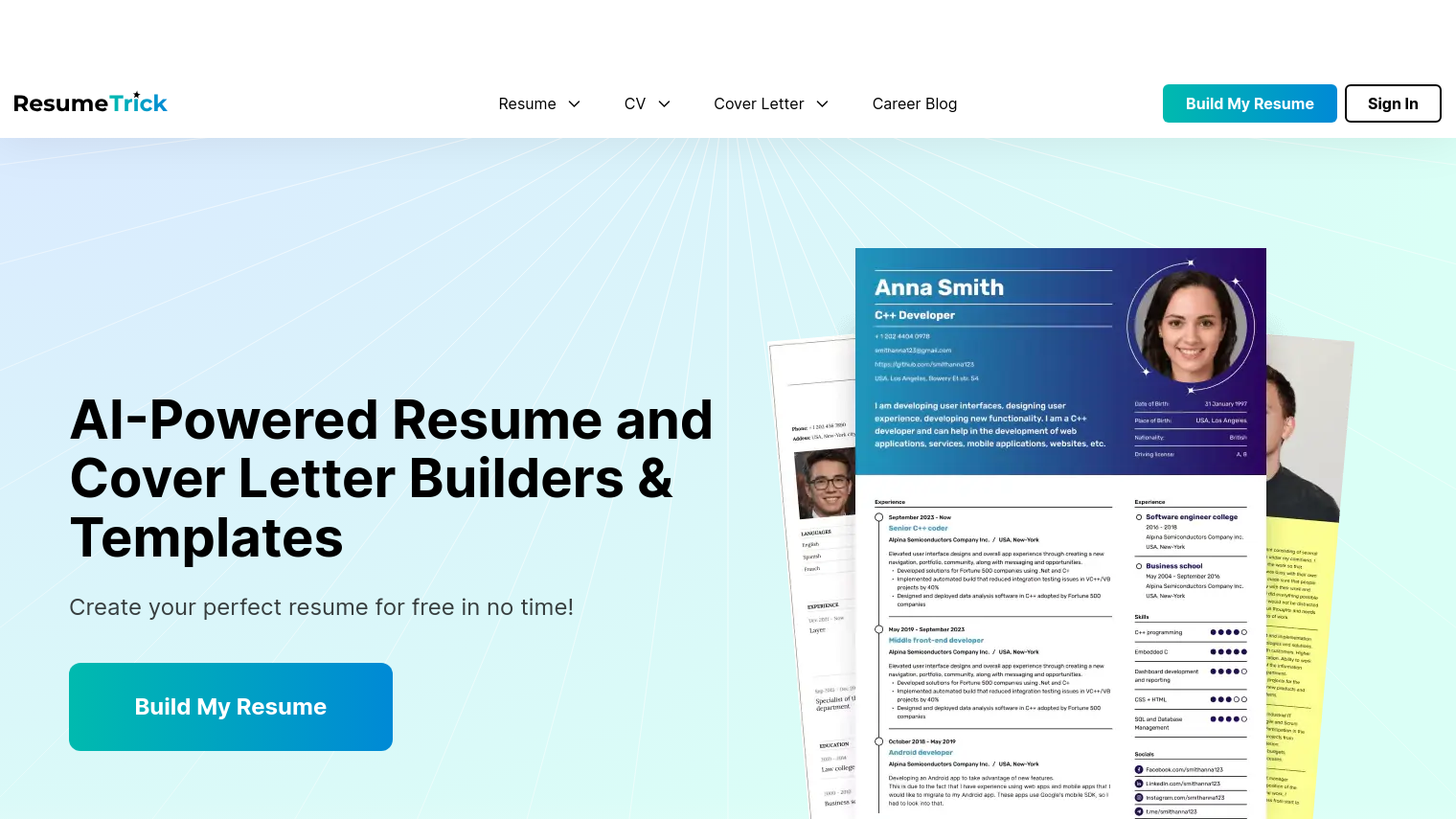 Resume Trick screenshot thumbnail