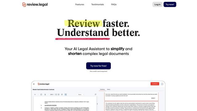 Review.Legal screenshot thumbnail