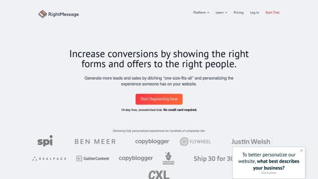 RightMessage screenshot thumbnail