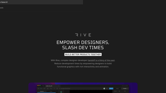 Rive screenshot thumbnail