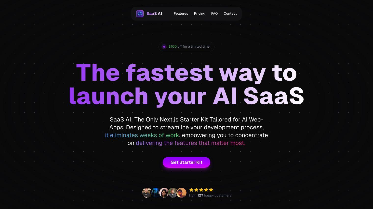 SaaS AI screenshot thumbnail