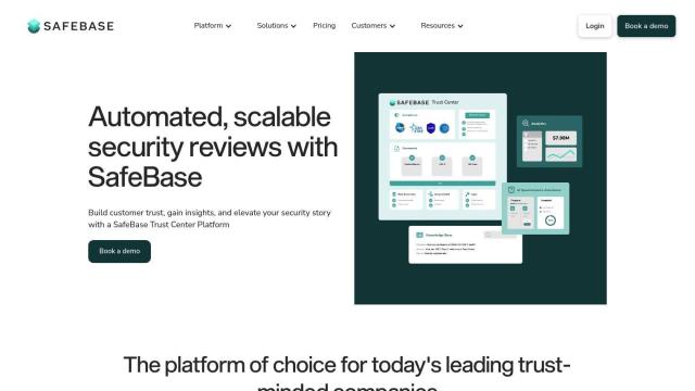 SafeBase screenshot thumbnail