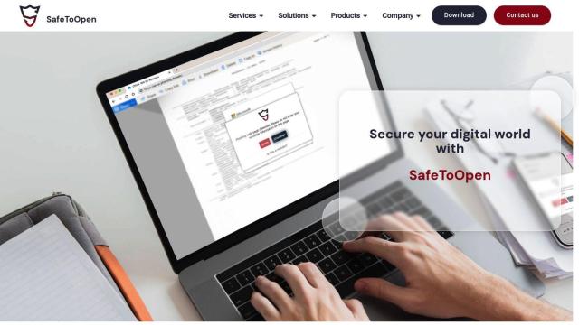 SafeToOpen screenshot thumbnail