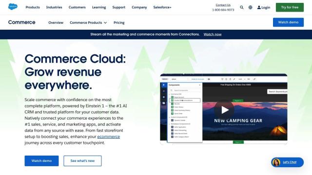 Salesforce Commerce Cloud screenshot thumbnail