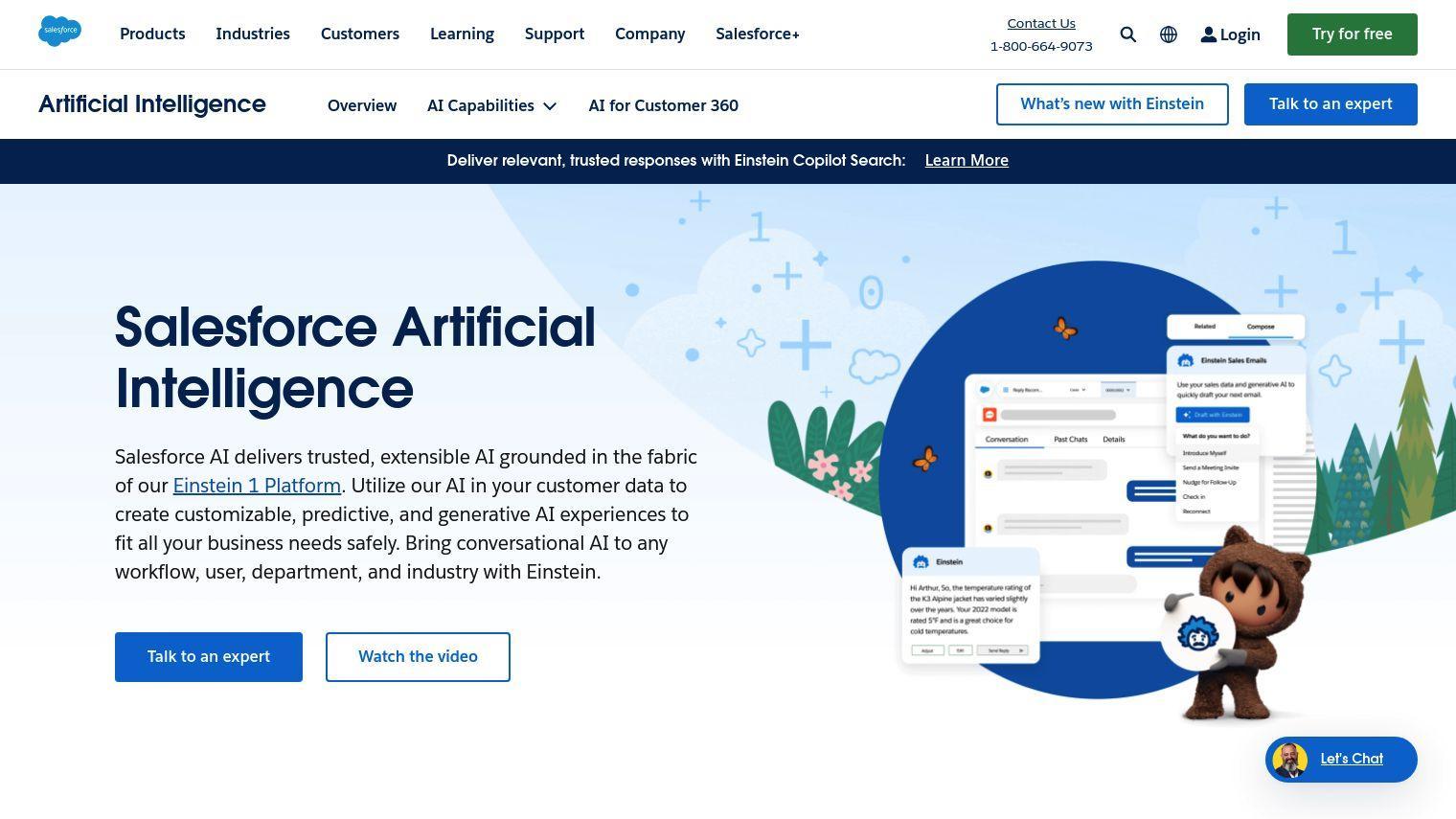 Salesforce Einstein screenshot thumbnail