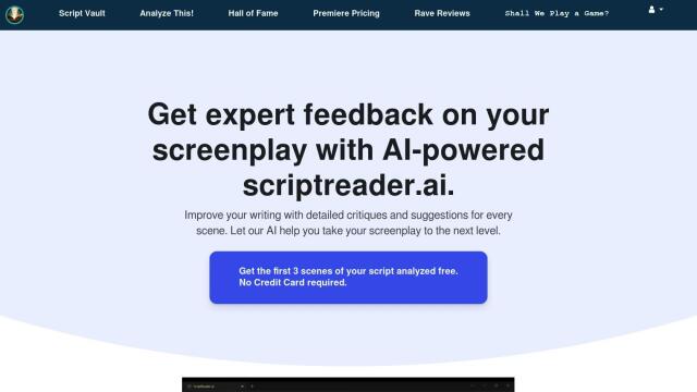 ScriptReader screenshot thumbnail