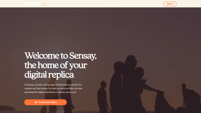 Sensay screenshot thumbnail