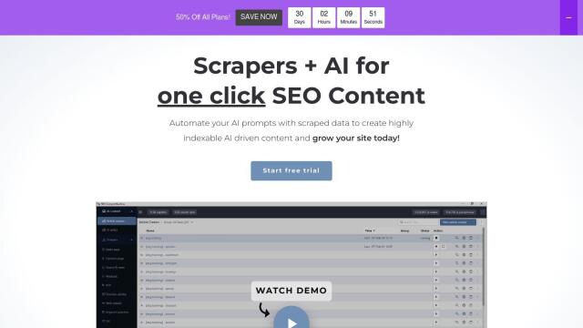 SEO Content Machine screenshot thumbnail