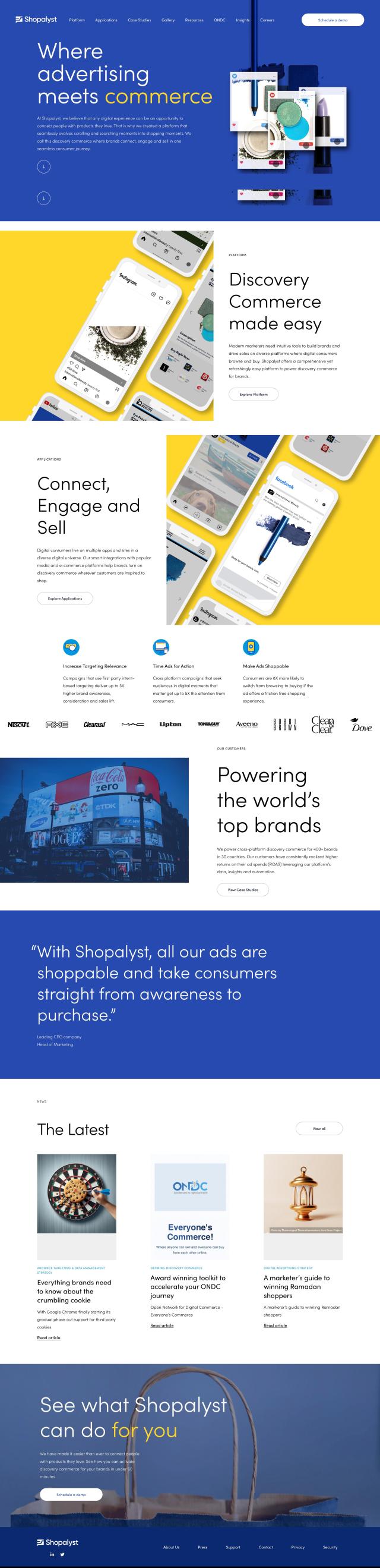 Shopalyst full screenshot