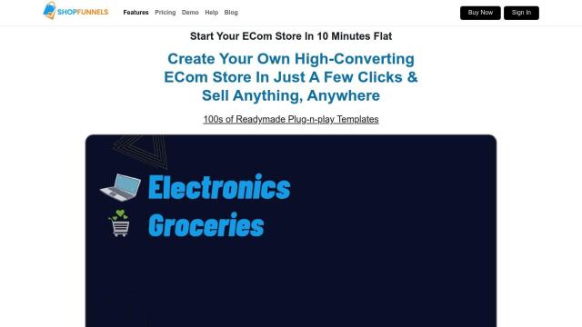 ShopFunnels screenshot thumbnail
