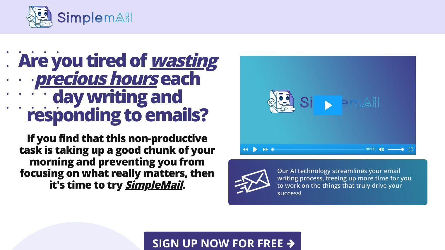 SimpleMail screenshot thumbnail