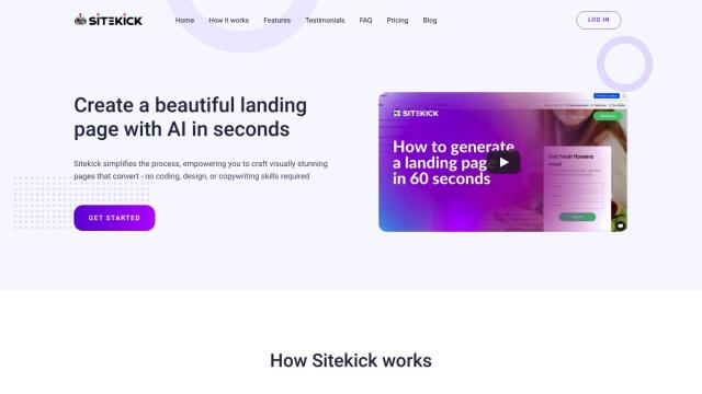 Sitekick screenshot thumbnail