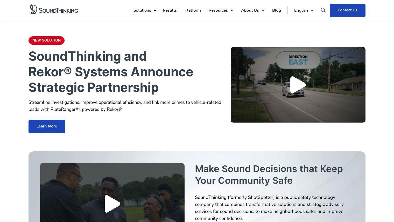 SoundThinking screenshot thumbnail