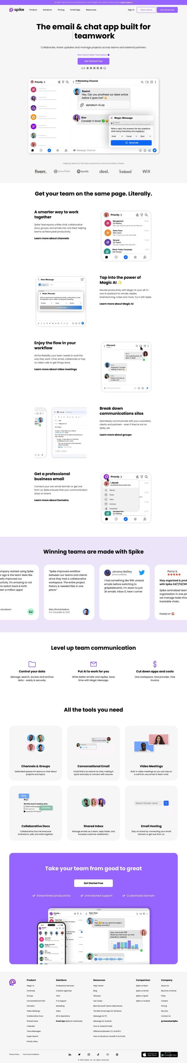 Spike full screenshot