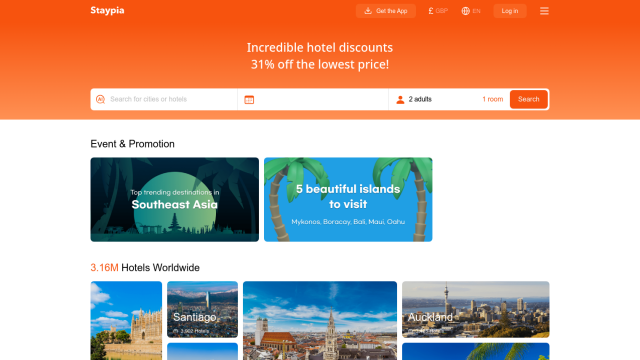 Staypia screenshot thumbnail