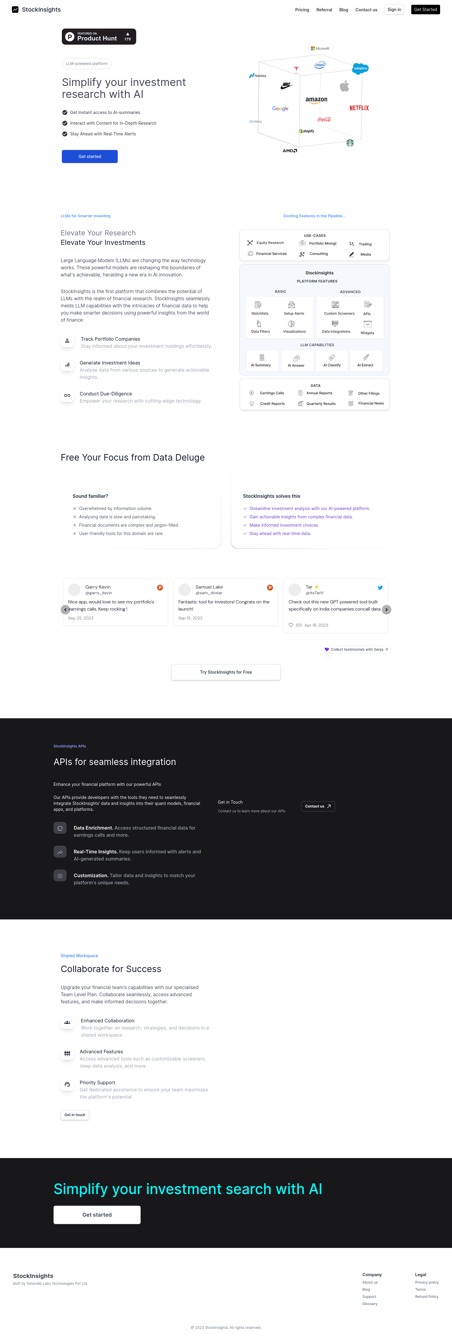 StockInsights full screenshot