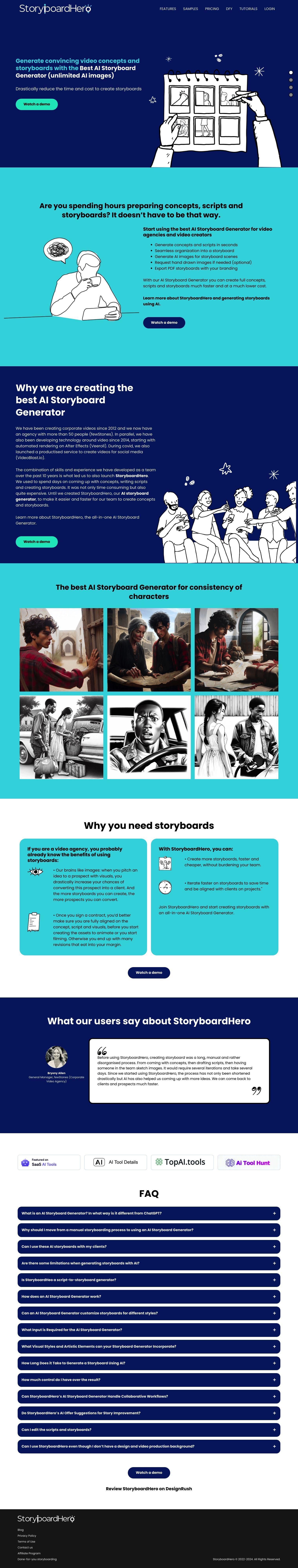 StoryboardHero full screenshot