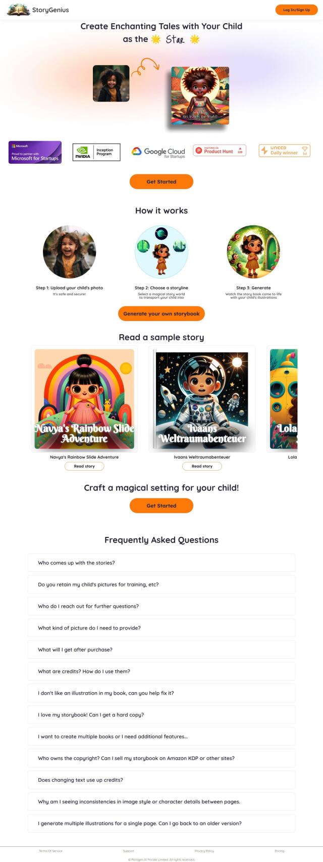 StoryGenius full screenshot