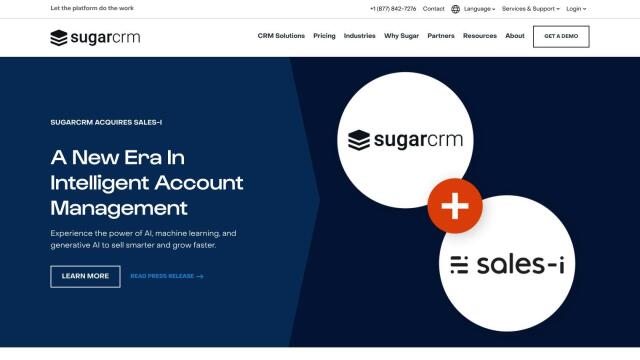 SugarCRM screenshot thumbnail