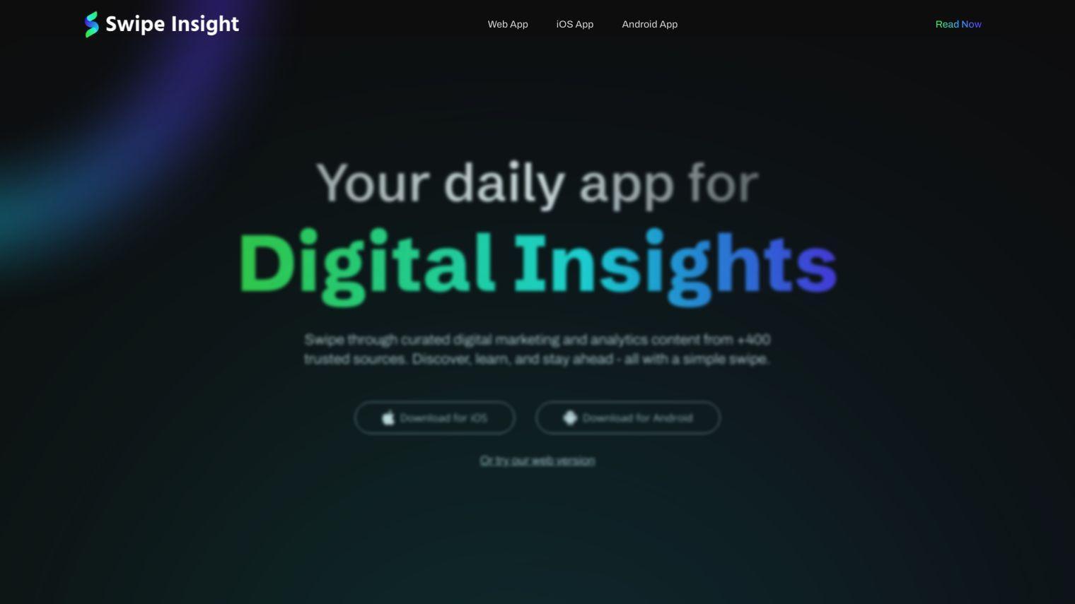 Swipe Insight screenshot thumbnail