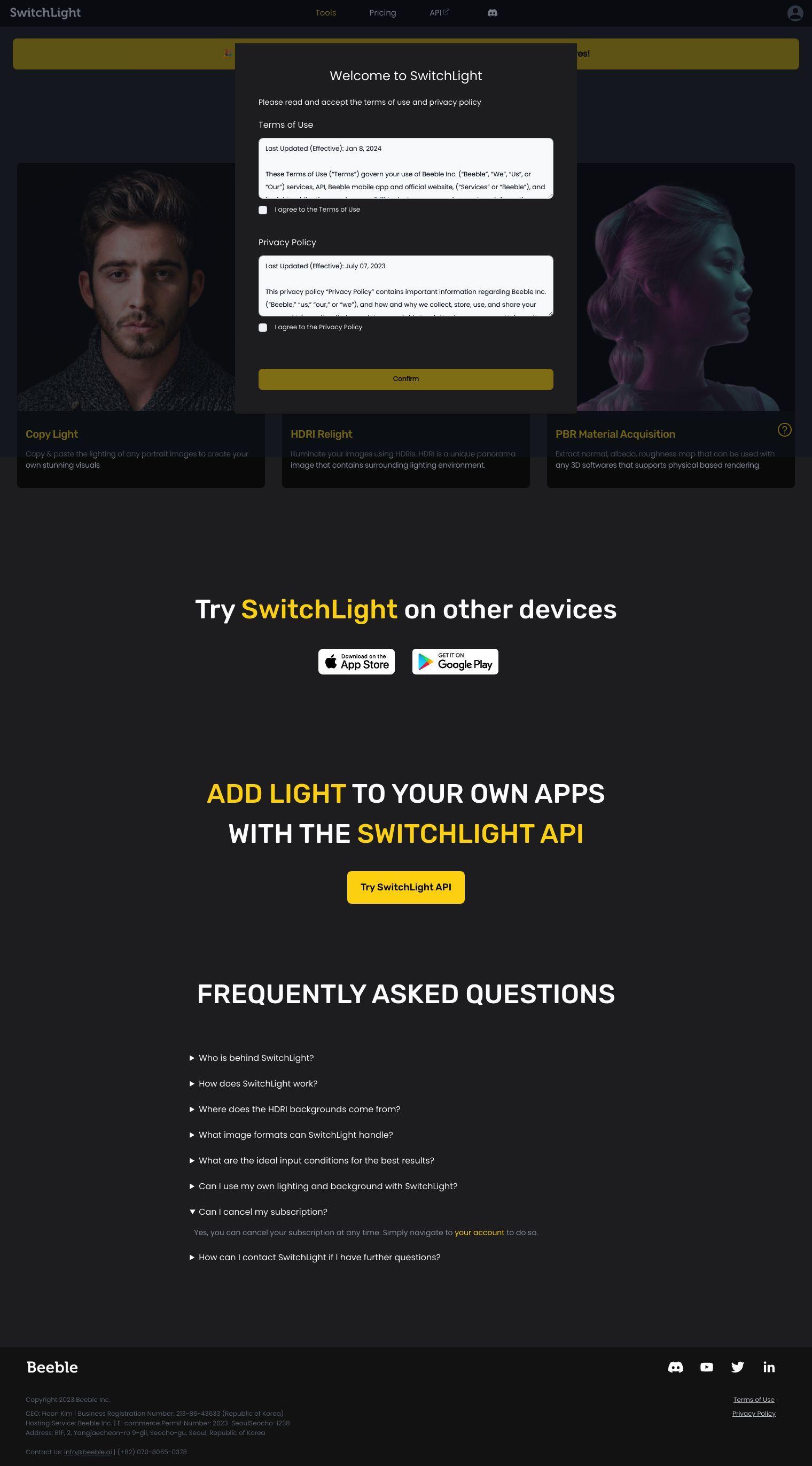 SwitchLight full screenshot