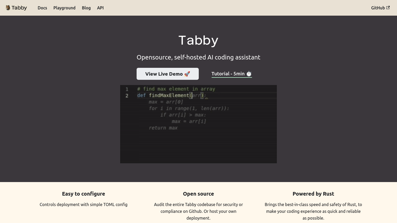 Tabby screenshot thumbnail