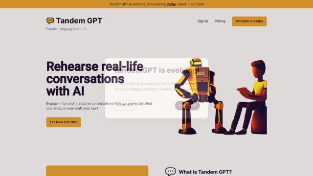 Tandem GPT screenshot thumbnail