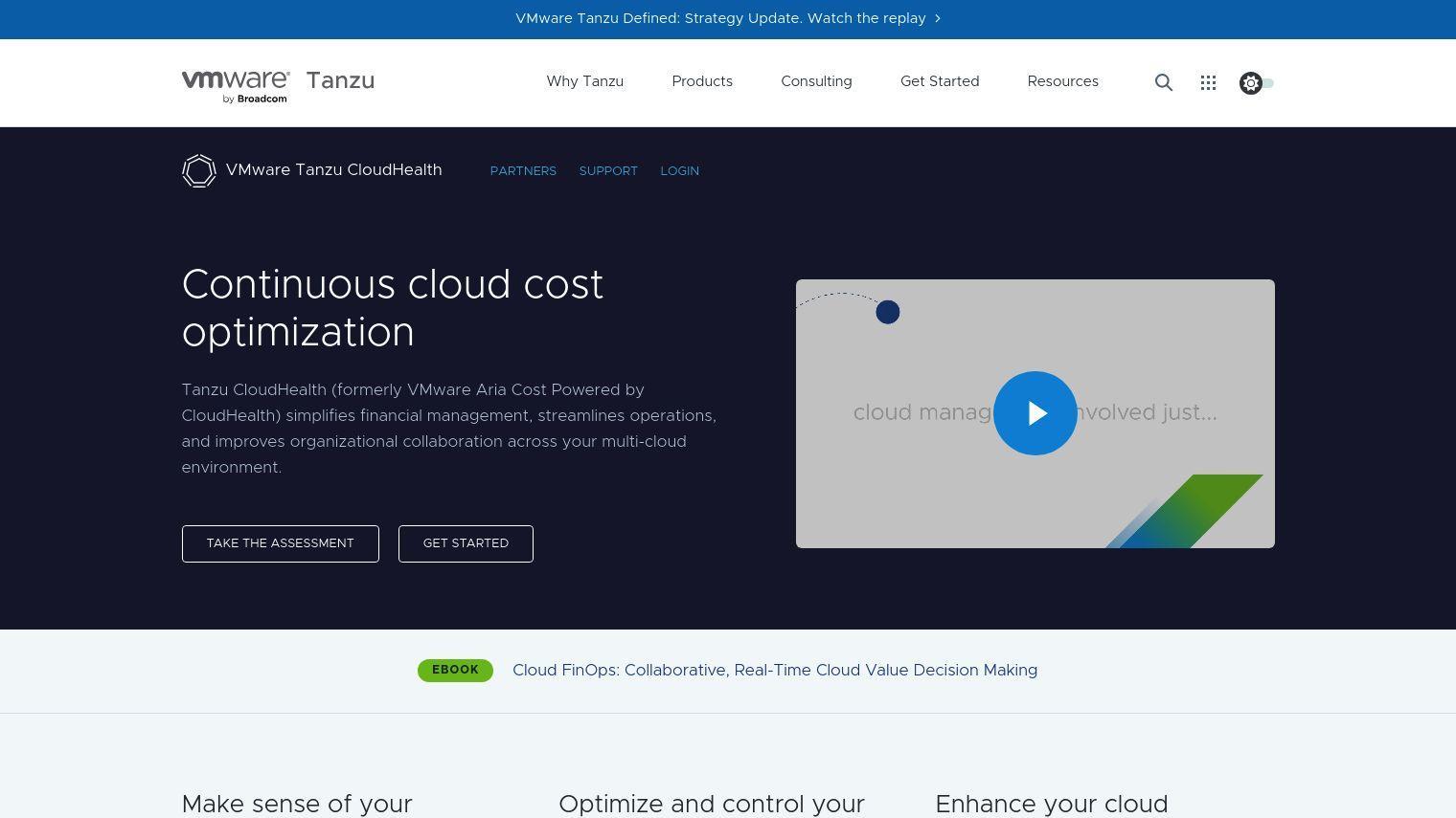 Tanzu CloudHealth screenshot thumbnail