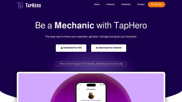 TapHero screenshot thumbnail