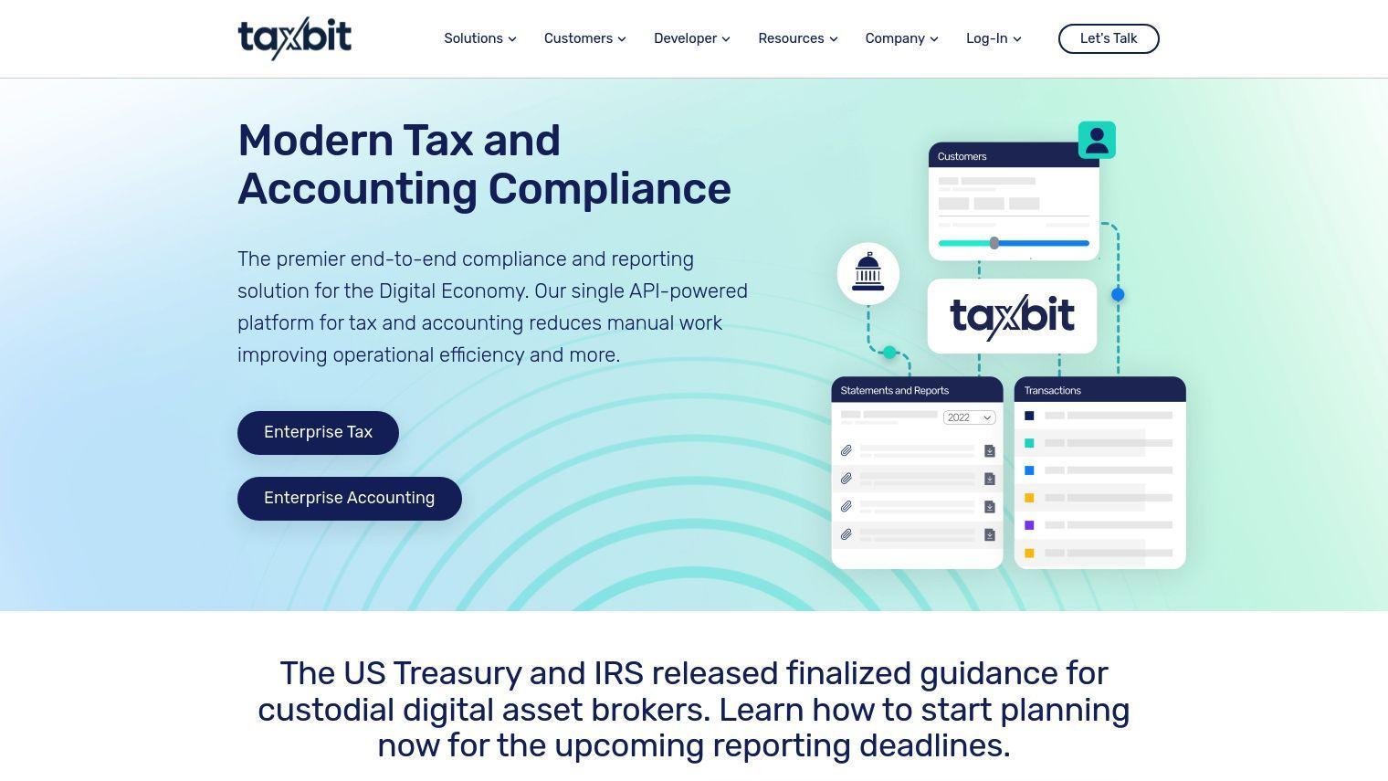 TaxBit screenshot thumbnail