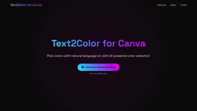 Text2Color for Canva screenshot thumbnail