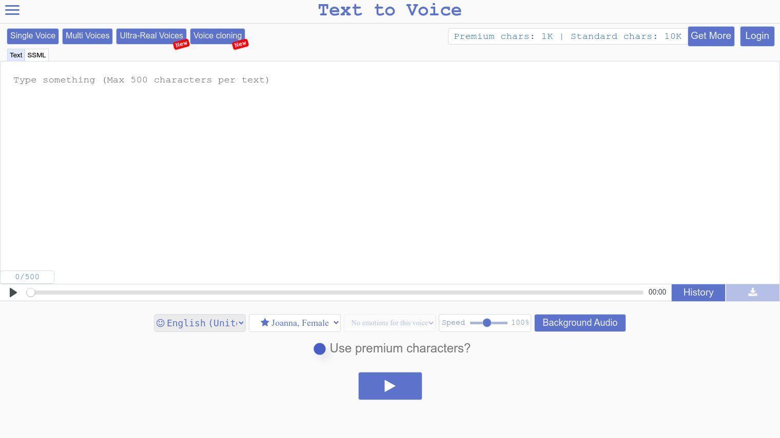 TextToVoice screenshot thumbnail