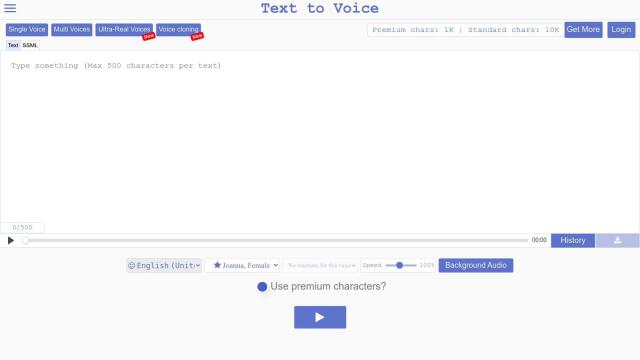 TextToVoice screenshot thumbnail