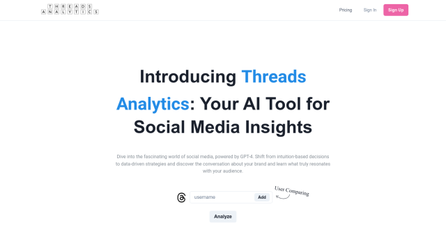 Threads Analytics screenshot thumbnail