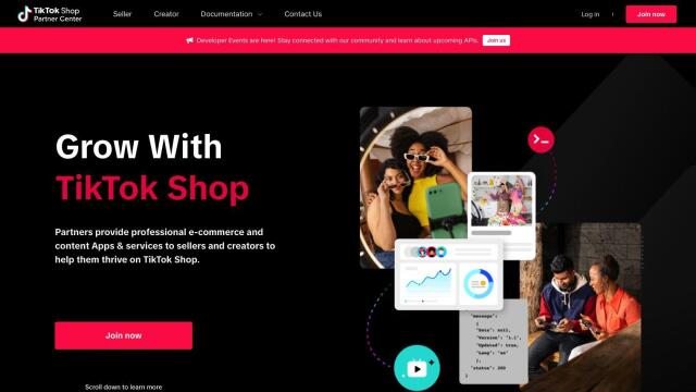 TikTok Shop Partner Center screenshot thumbnail