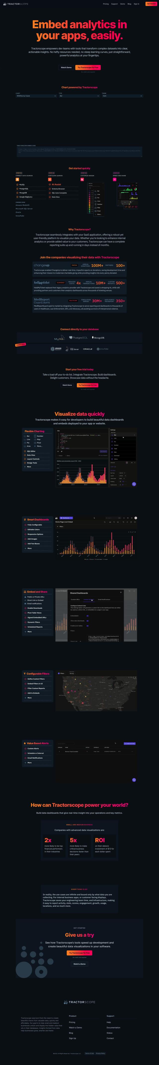 Tractorscope full screenshot