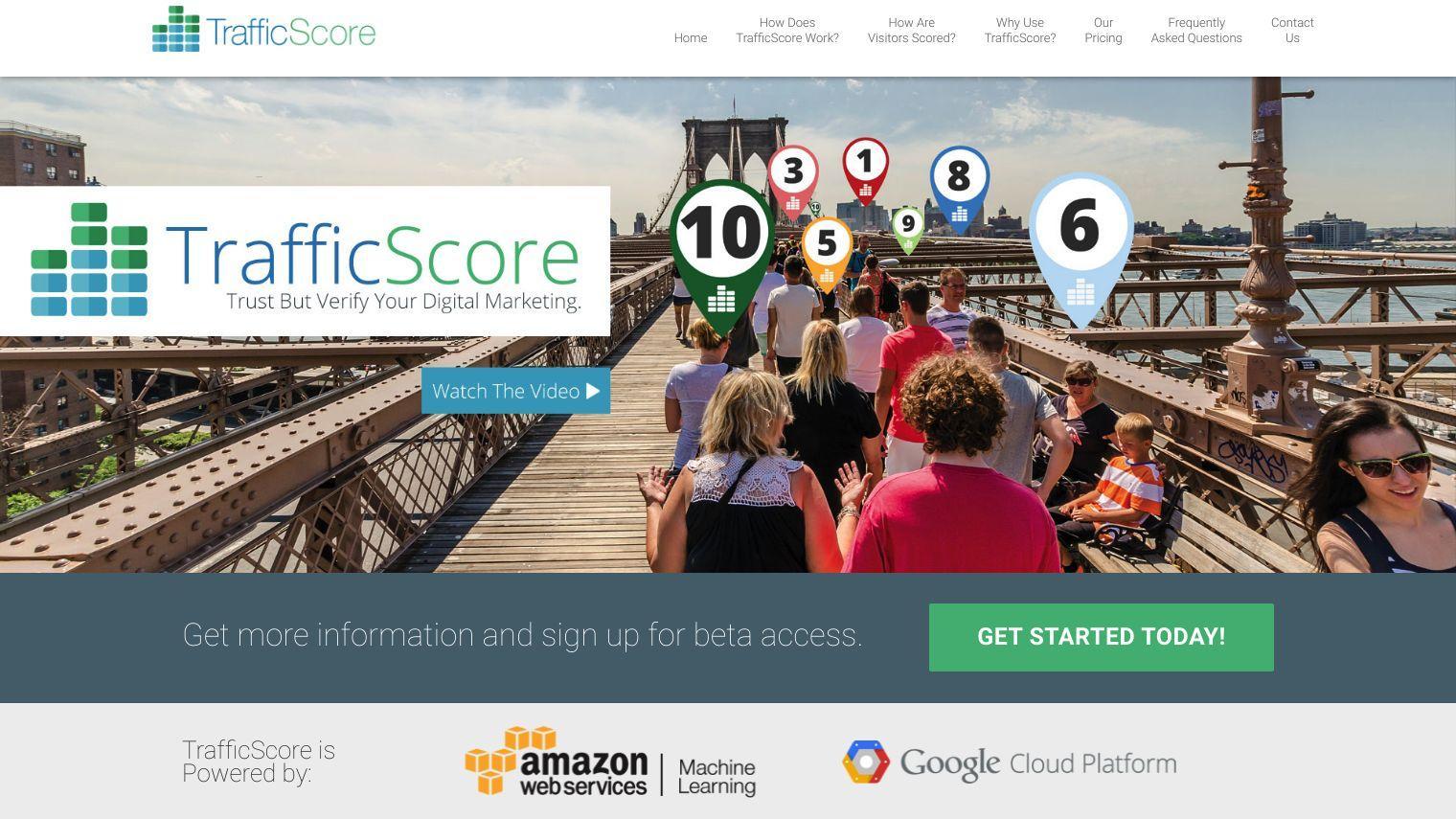 TrafficScore screenshot thumbnail