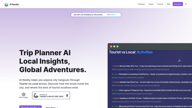 Trip Planner AI screenshot thumbnail