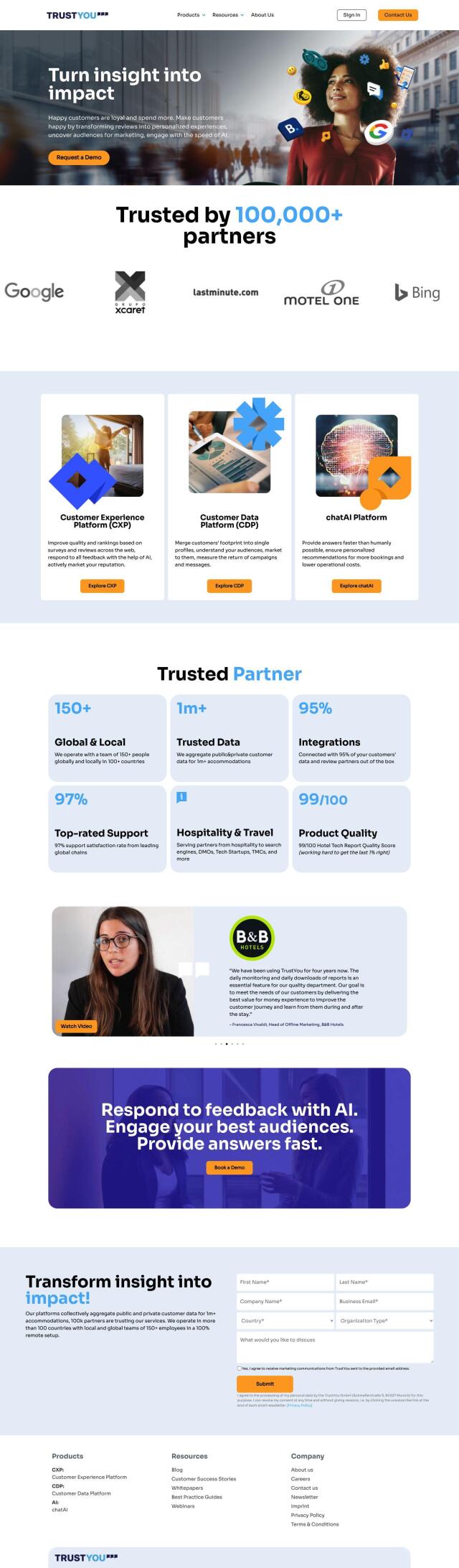 TrustYou full screenshot