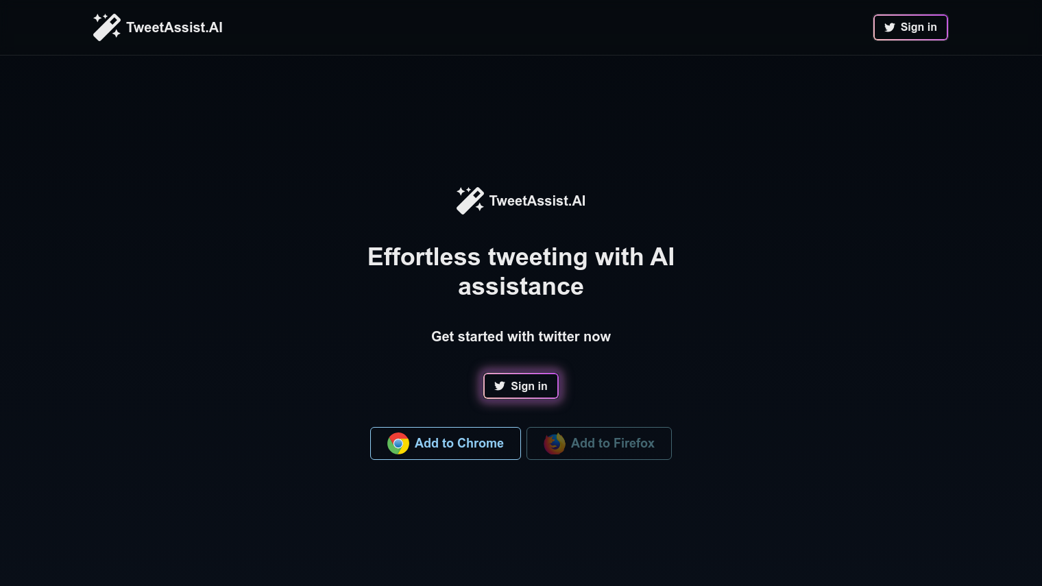 TweetAssist screenshot thumbnail