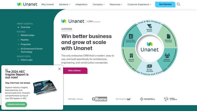 Unanet screenshot thumbnail