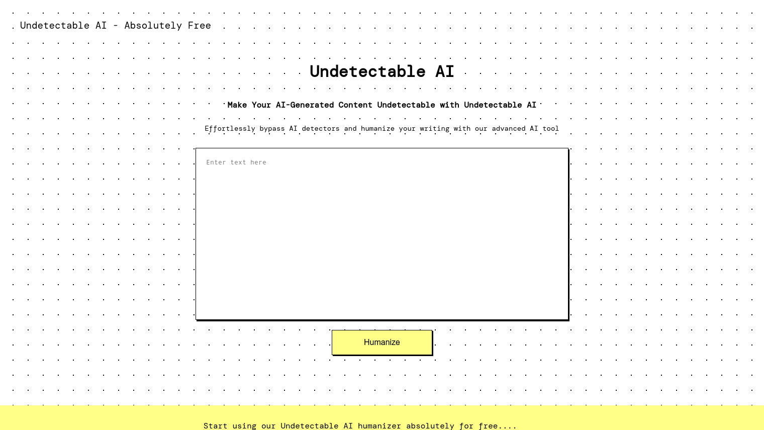 Undetectable AI screenshot thumbnail