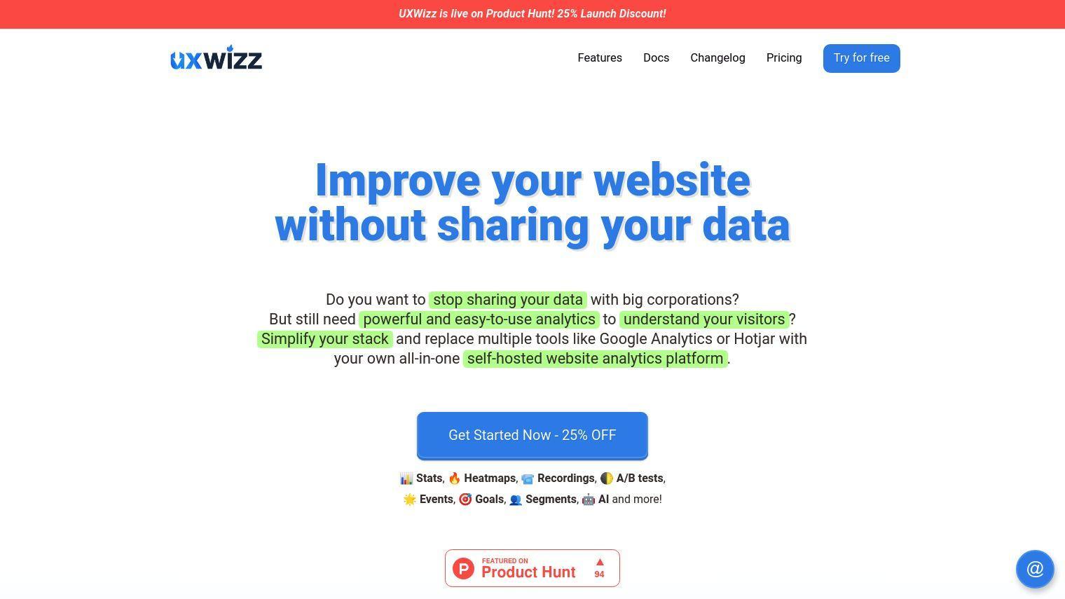 UXWizz screenshot thumbnail