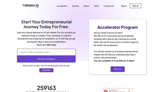ValidatorAI screenshot thumbnail
